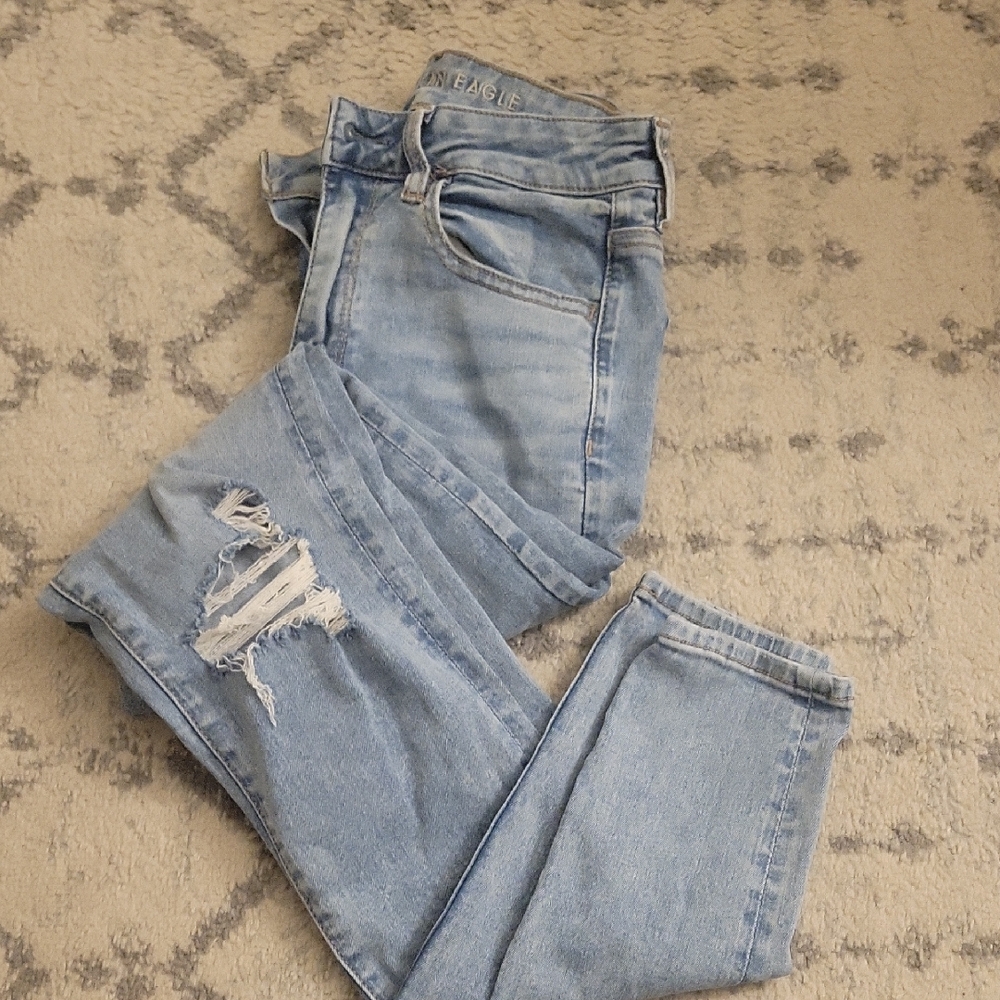 American Eagle Outfitters Light Blue Skinny Jeans
